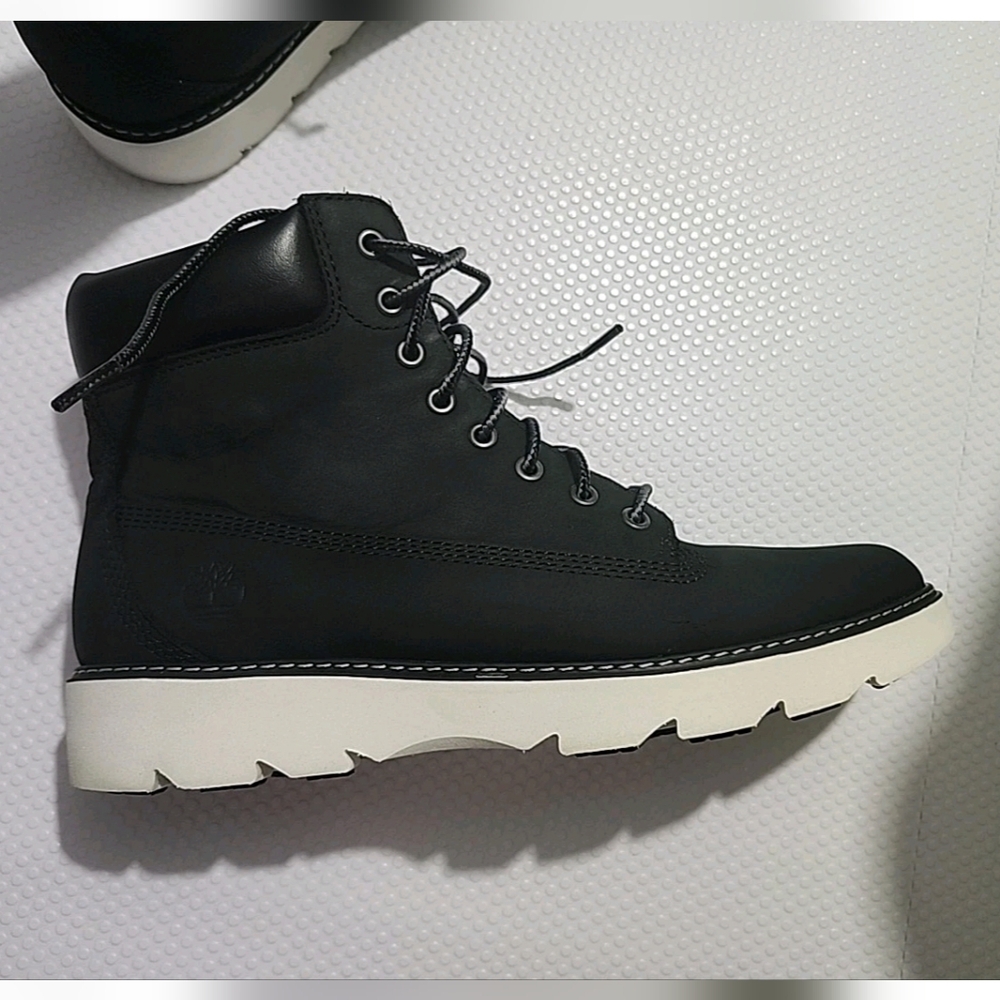 Women's Timberland Keely Field 6-inch Pre Owned Good Condition Size 7.5 Black - Picture 9 of 16